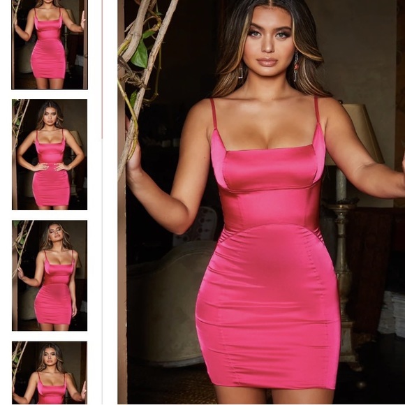 Oh Polly pink mini dress - Picture 1 of 12